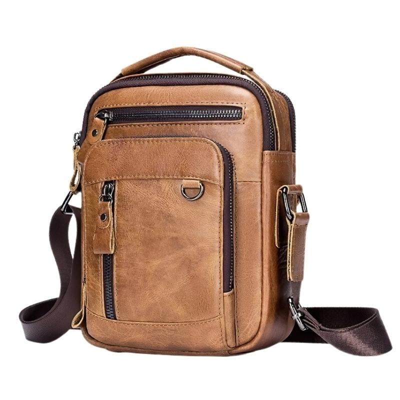 bolso de cuero para hombre